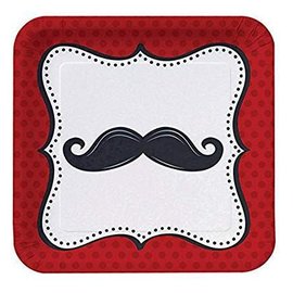 Moustache 9" Plates