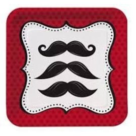 Moustache 7" Plates