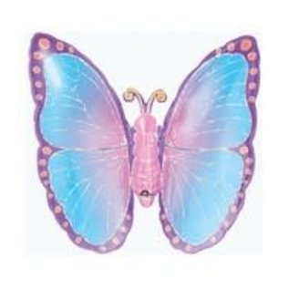 25" Prismatic Butterfly Foil Balloon