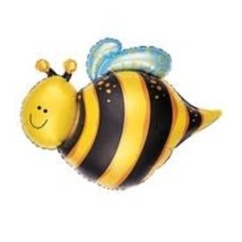 25" Happy Bee Foil Balloon