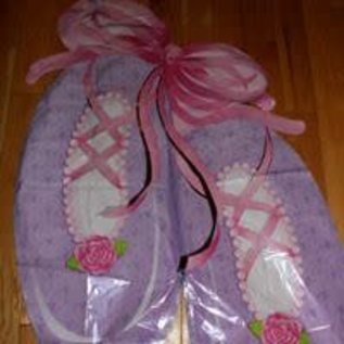 Ballerina Slipper Super Foil Balloon