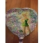 18" TinkerBell Holographic Heart Foil Balloon