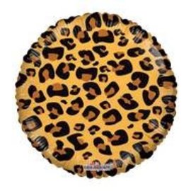 18" Decorator Cheetah Print Foil Balloon