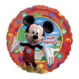18" Mickey's Clubhouse Happy Birthday Foil Balloon