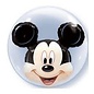 24" Mickey Mouse Head inside Bubbles Foil Balloon