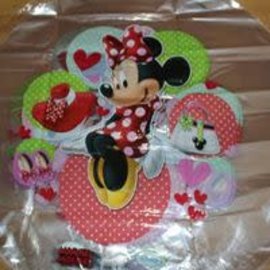 26" Minnie Mouse Clear Foil Balloon