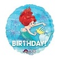 18" Little Mermaid Ariel Happy Birthday Dream Big Foil Balloon