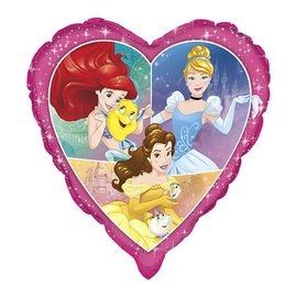 29" Disney Princess Heart Foil Balloon