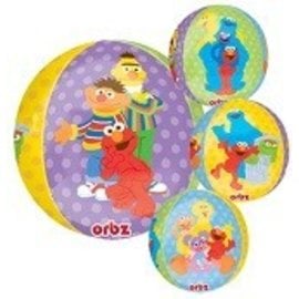 22" Sesame Street Elmo Orbz Foil Balloon