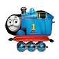 36" Thomas the Train Airwalker Foil Balloon