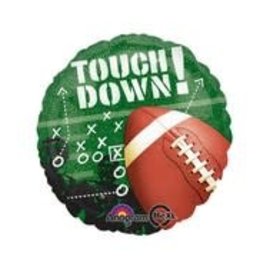 18" Football Frenzy Sports Foil Balloon