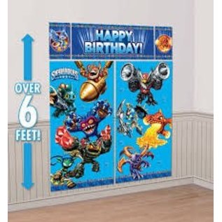 Skylanders 5pc. Wall Decoration Kit (Scene Setter)