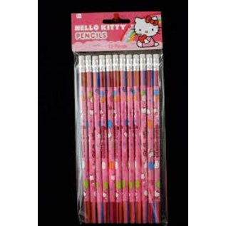 27 Sanrio Hello Kitty Pencils Hearts, Valentines, Vintage Look! 2011-2012  LOT
