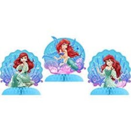 Little Mermaid Ariel Table Center Piece