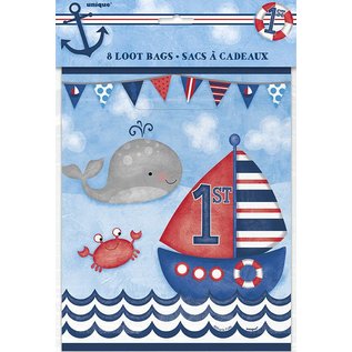 Nautical 1st Birthday Lootbags