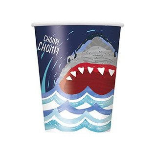 Shark 9oz. Paper Cups