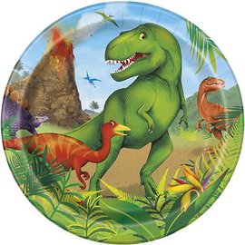 Dinosaur 7" Plates