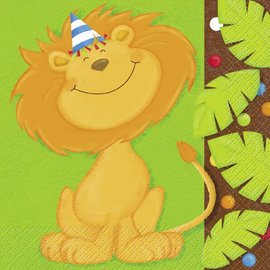 Jungle Party Luncheon Napkins