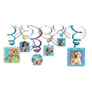 Puppy Hanging Swirl Decoration Kit