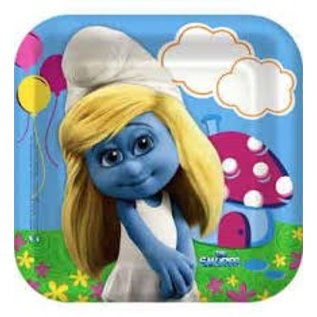 Smurfs 7" Plates