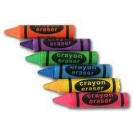 Crayon Erasers (Sold Individually)