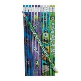 Monster Inc. Pencils (Sold Individually)