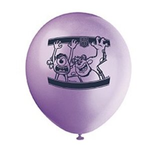 12" Monsters Inc. Printed Latex Balloons