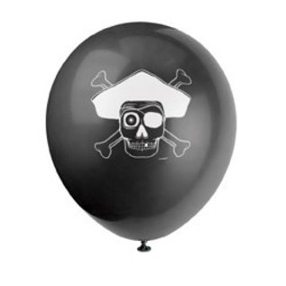 12" Bounty Pirate Printed Latex Balloons