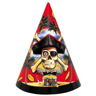 Bounty Pirate Party Hats