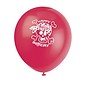 12" Pirate Fun Printed Latex Balloons