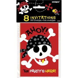 Pirate Fun Invitations