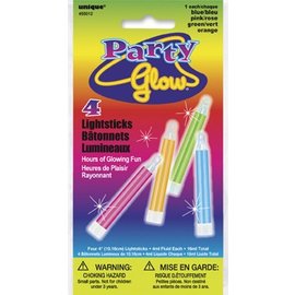 Glow Sticks 4" (4/pk)