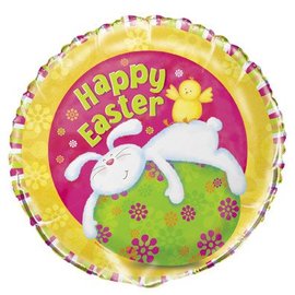 18" Bunny Pals Easter Foil Balloon