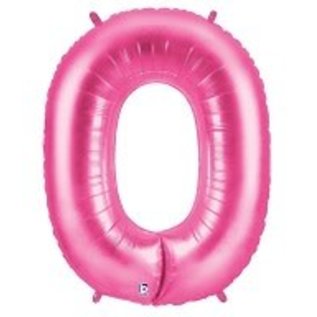 40" Jumbo (Hot Pink) Number Foil Balloons