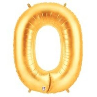 40" Jumbo (Gold) Number Foil Balloons