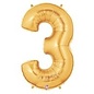 40" Jumbo (Gold) Number Foil Balloons