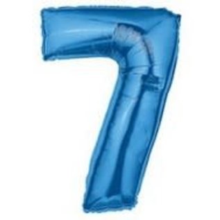40" Jumbo (Blue) Number Foil Balloons