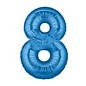40" Jumbo (Blue) Number Foil Balloons