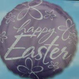 18" Easter Purple Foil Balloon