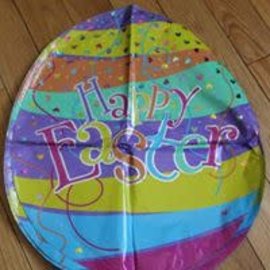 18" Happy Easter Confetti Egg Foil Balloon