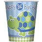 1st Birthday Turtle 9oz. Paper Cups