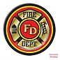 Fire Truck 7" Plates