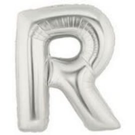 40" Letter R Silver