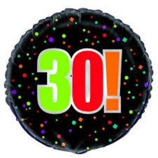 18" 30th Birthday Cheer