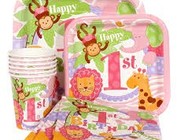 Pink Safari 1st Birthday