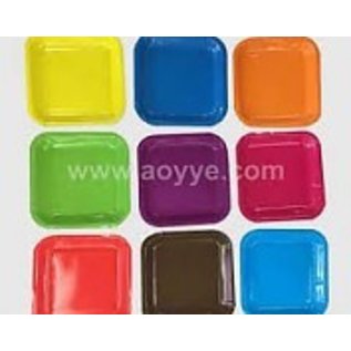 9" Paper Plates (Square)