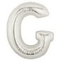 40" Letter G Silver