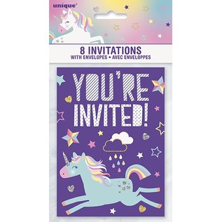 Unicorn Invitations