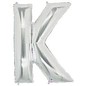 40" Letter K Silver