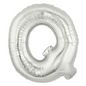 40" Letter Q Silver